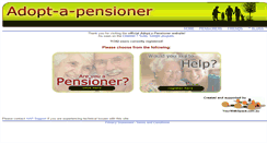 Desktop Screenshot of adopt-a-pensioner.yourwebspace.com.au